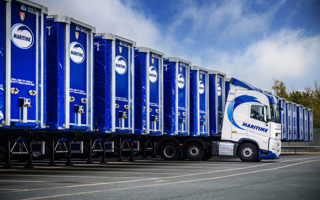 Maritime Transport orders 100 curtainsiders from Tiger Trailers