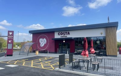 Costa Coffee opens new Drive-Thru store at Winsford Gateway 