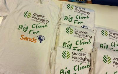 Graphic Packaging Scaling the Heights for Charity