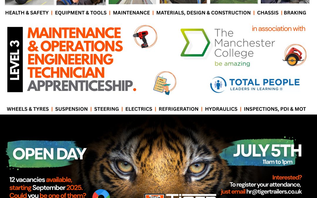 Tiger Trailers Open Day – July 5th 2025