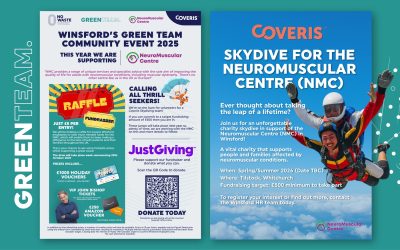 Coveris Raffle and Skydiving
